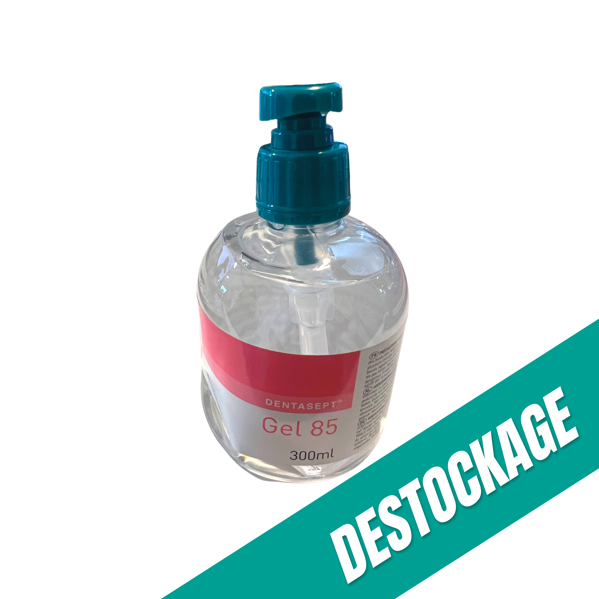 Dentasept Gel 85 - Gel désinfectant pour friction hydroalcoolique - 300 ml // Destockage