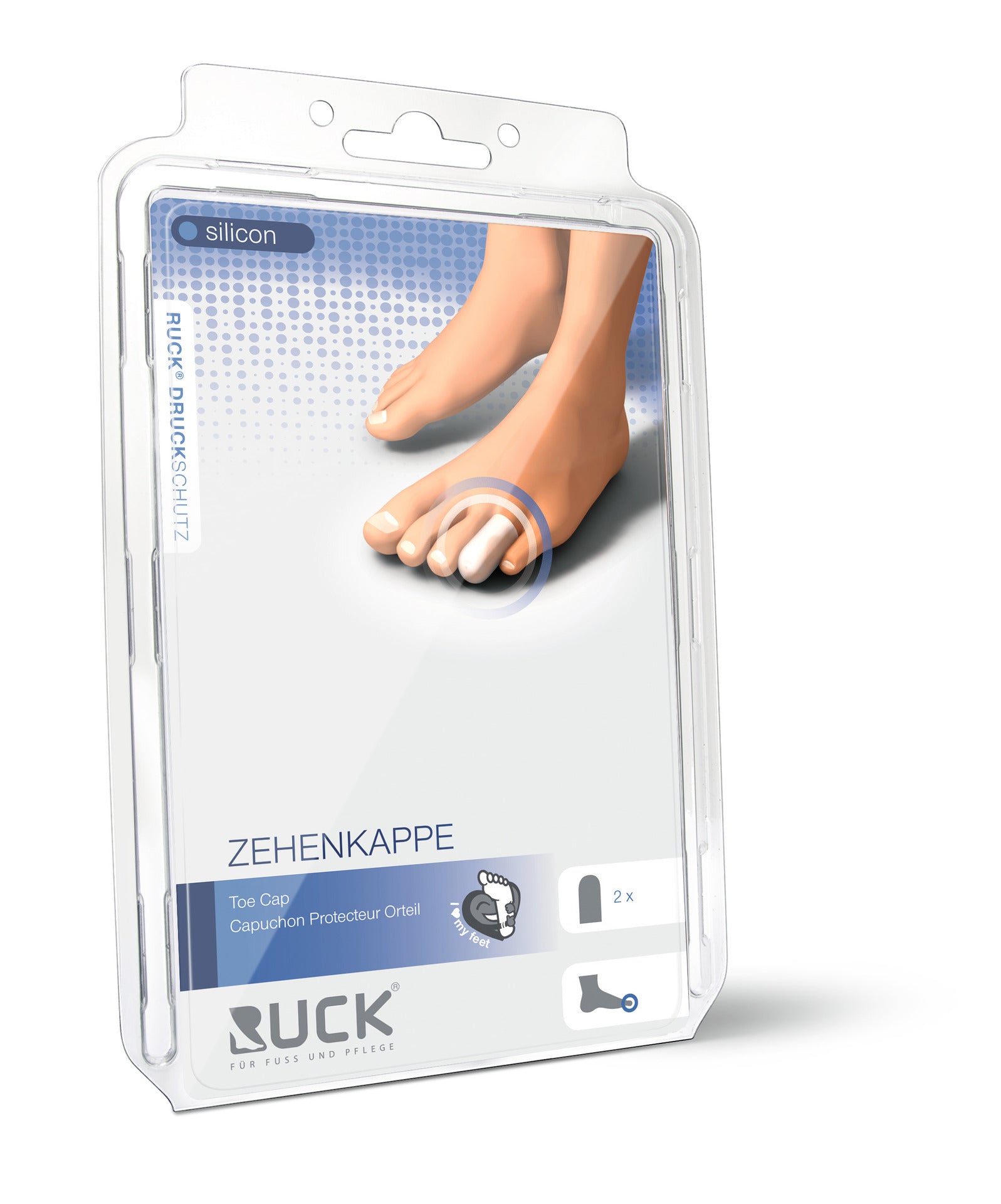 Protection pour orteils en silicone souple - Ruck