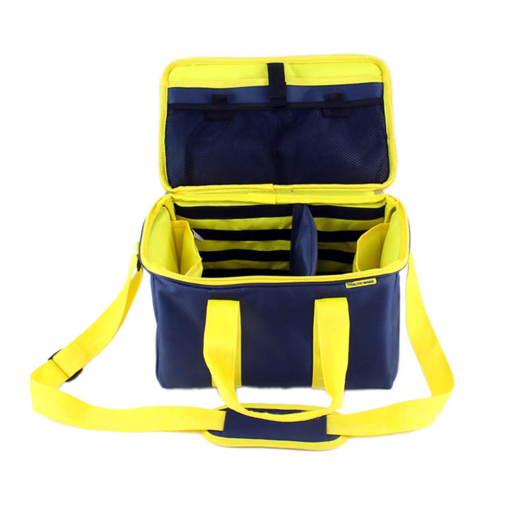 Mallette médicale MULTY - Bleu / Bandoulière Jaune - Elite bags - My Podologie