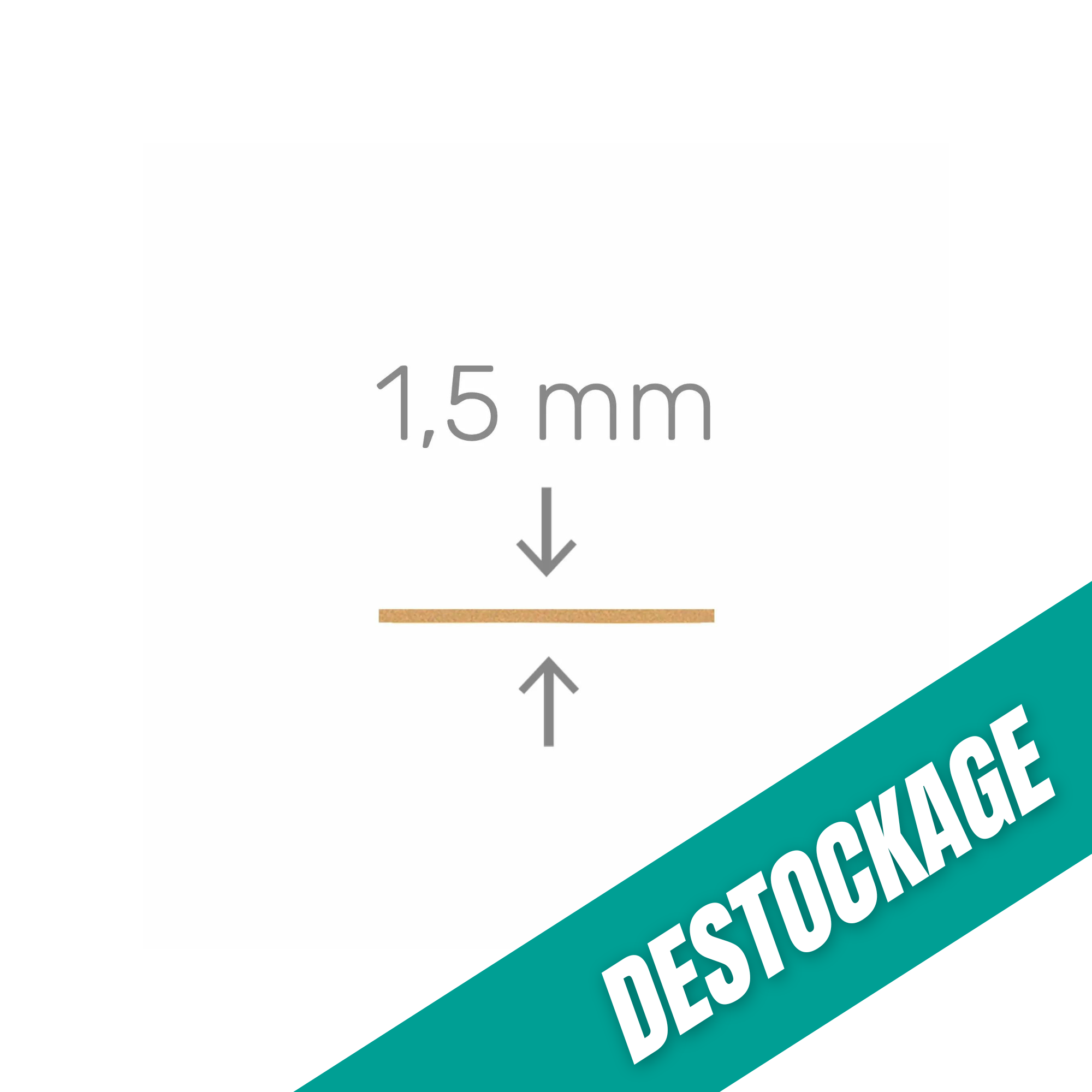 Poron sans tissu - Polyuréthane cellulaire - Shore 20 - Amortissant - 1,5 mm // Destockage Destockage