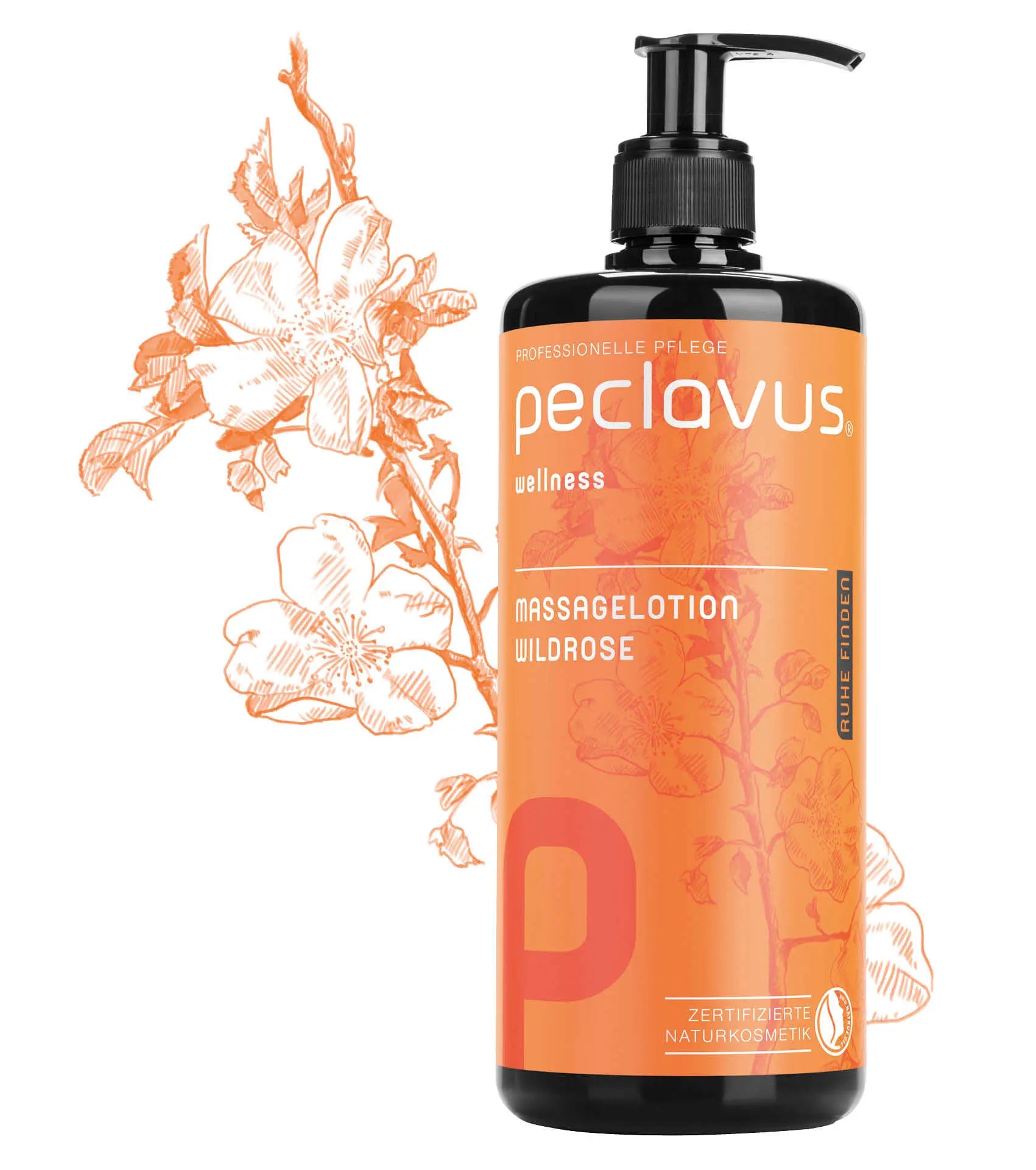 Lotion de massage - Rose sauvage - 500 ml - Peclavus - My Podologie