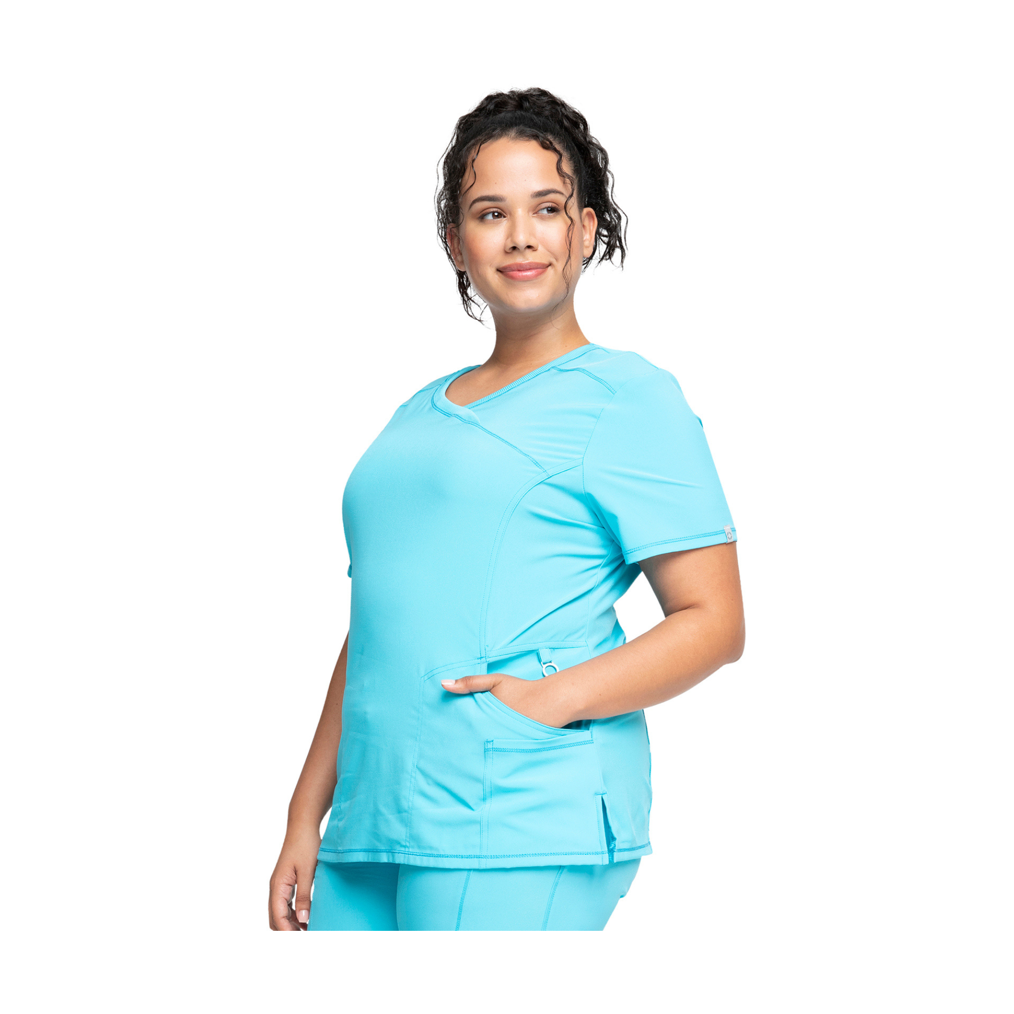 Ondres - Tunique médicale - Cache-coeur - 66 cm - Femme -  Cherokee Cherokee Medical Uniforms