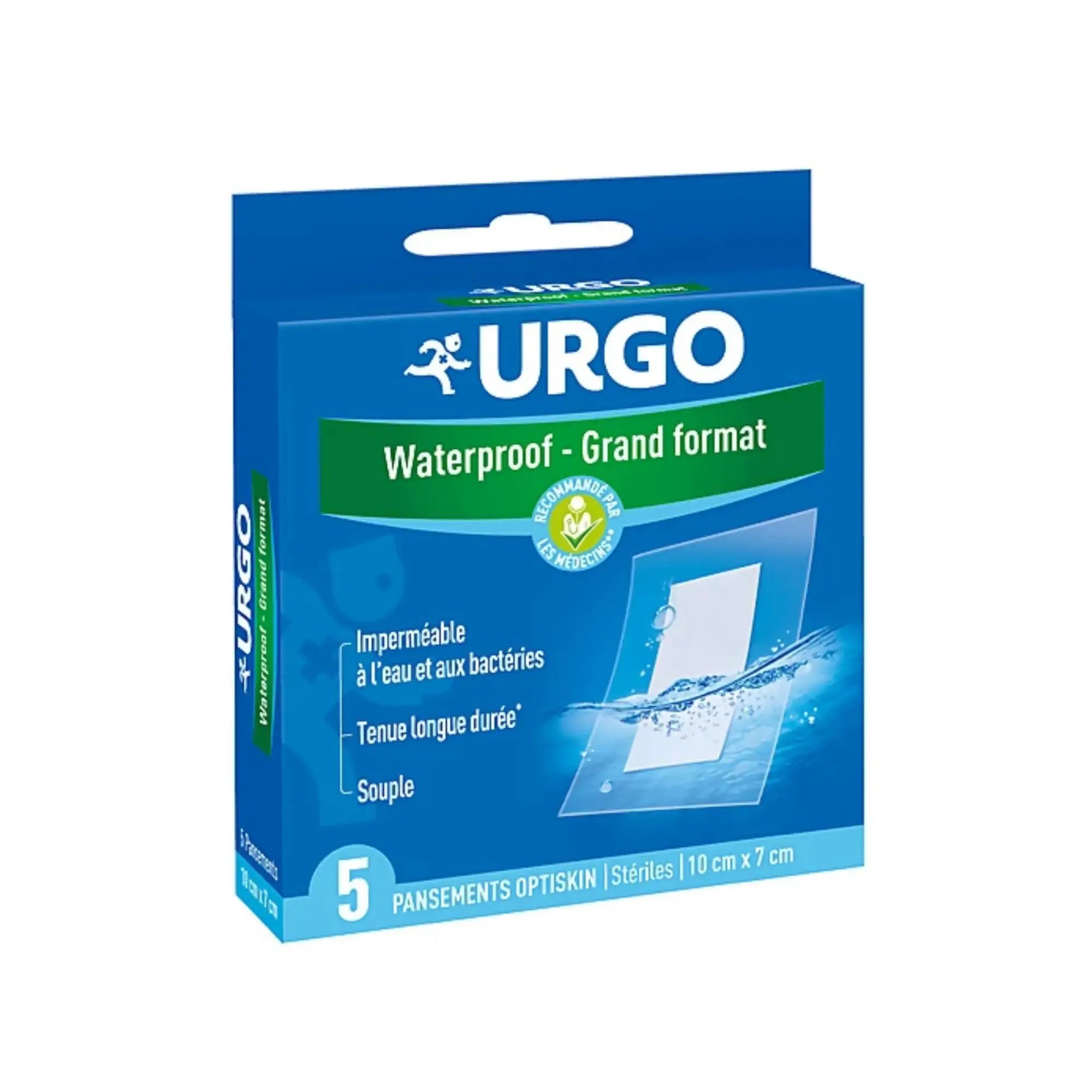 Pansements Waterproof grand format - bte de 5 - Urgo Urgo 