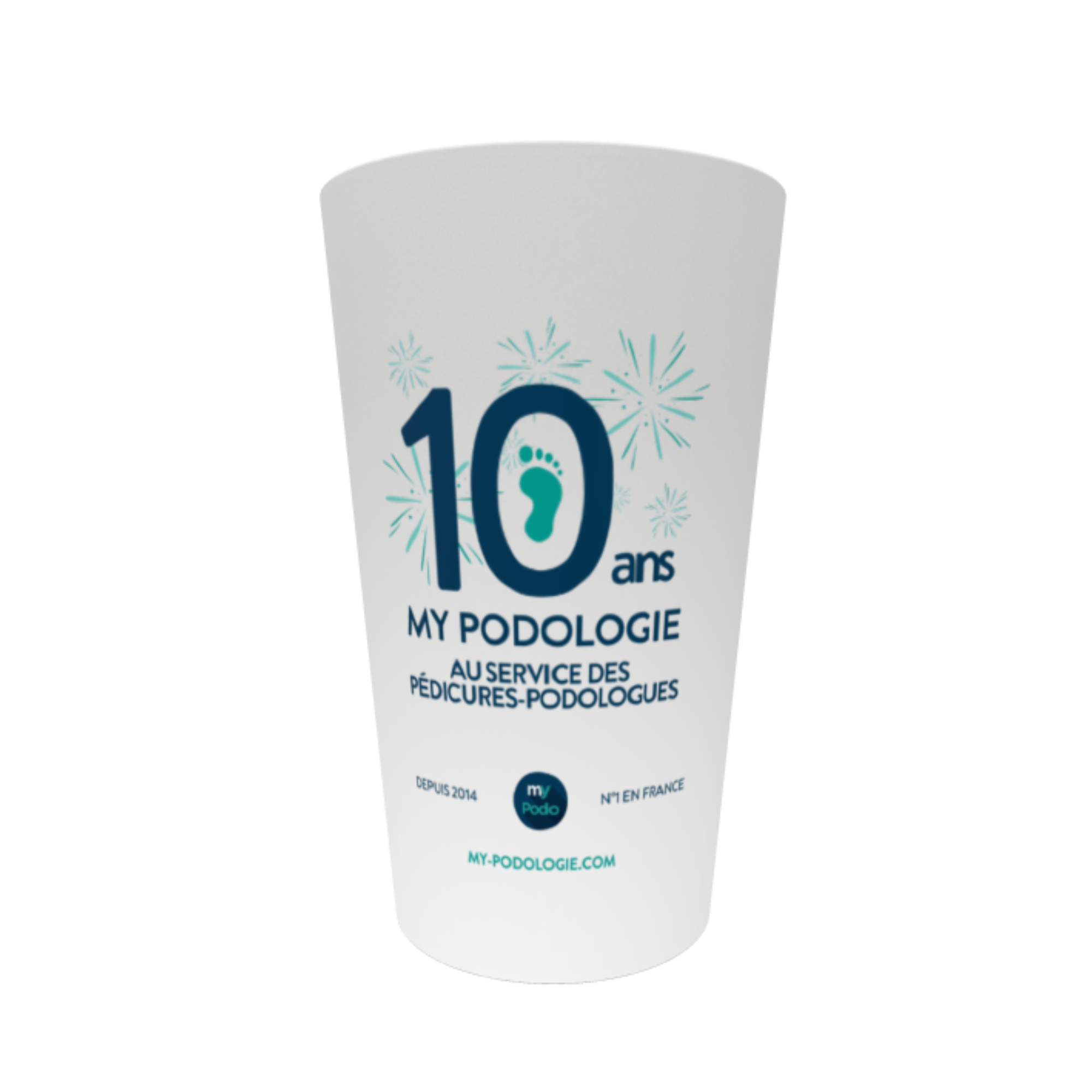 Verre réutilisable 10 ans My Podologie My Podologie 